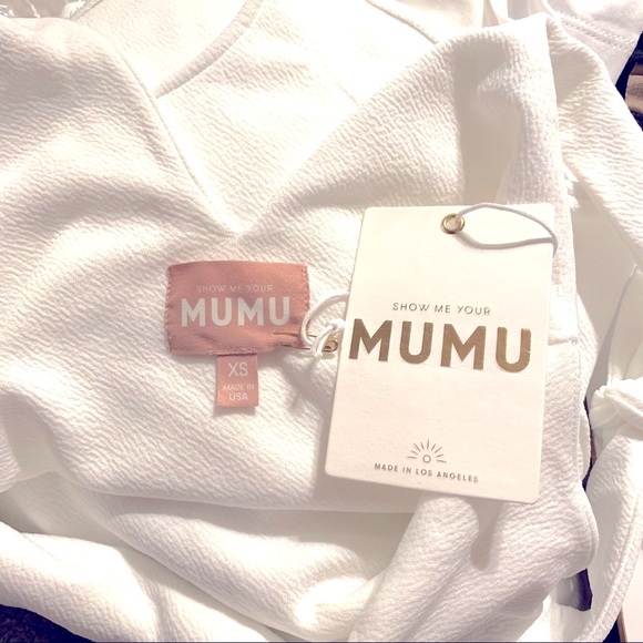 REVOLVE Show Me Your Mumu  White Kilo Bodysuit Size XS - Picture 6 of 6